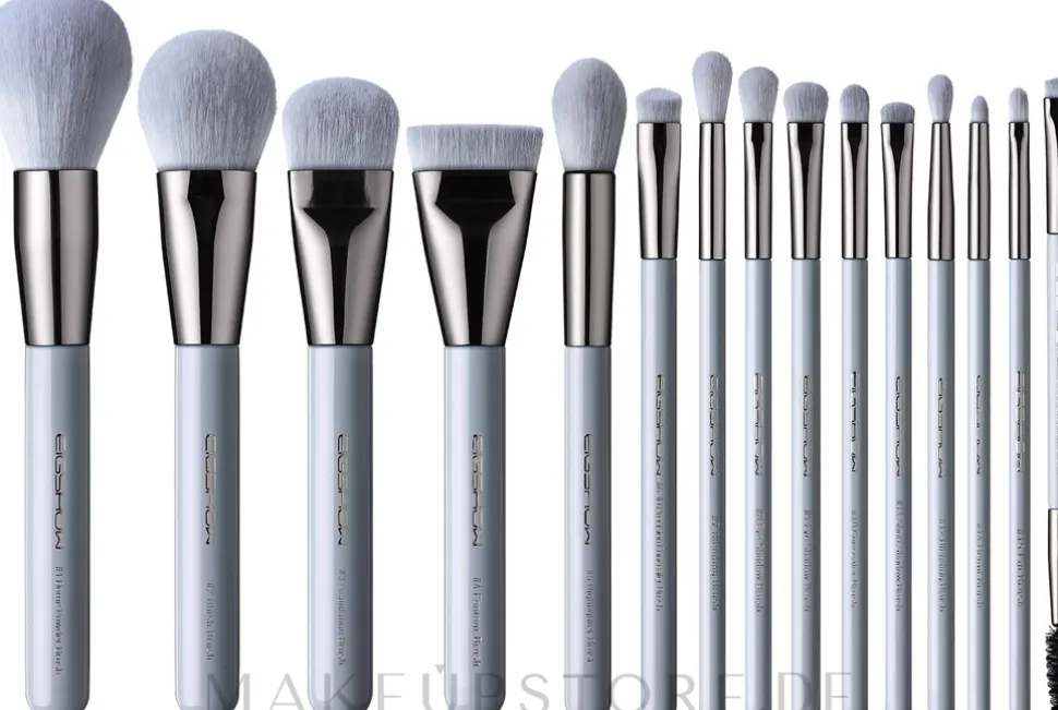 Make-up Pinselset blau 15 St.