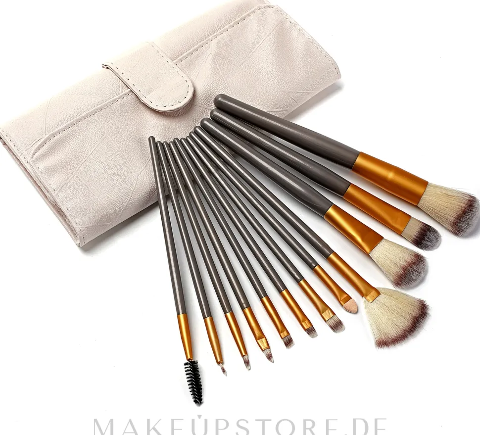Make-up Pinselset in Etui 12 St.