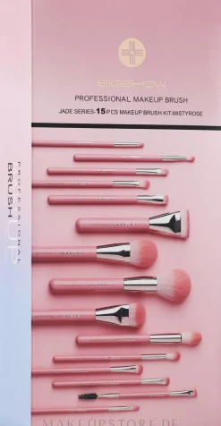 Make-up Pinselset rosa 15 St.