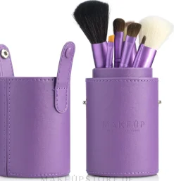 Make-up Pinselset 7-tlg. violett