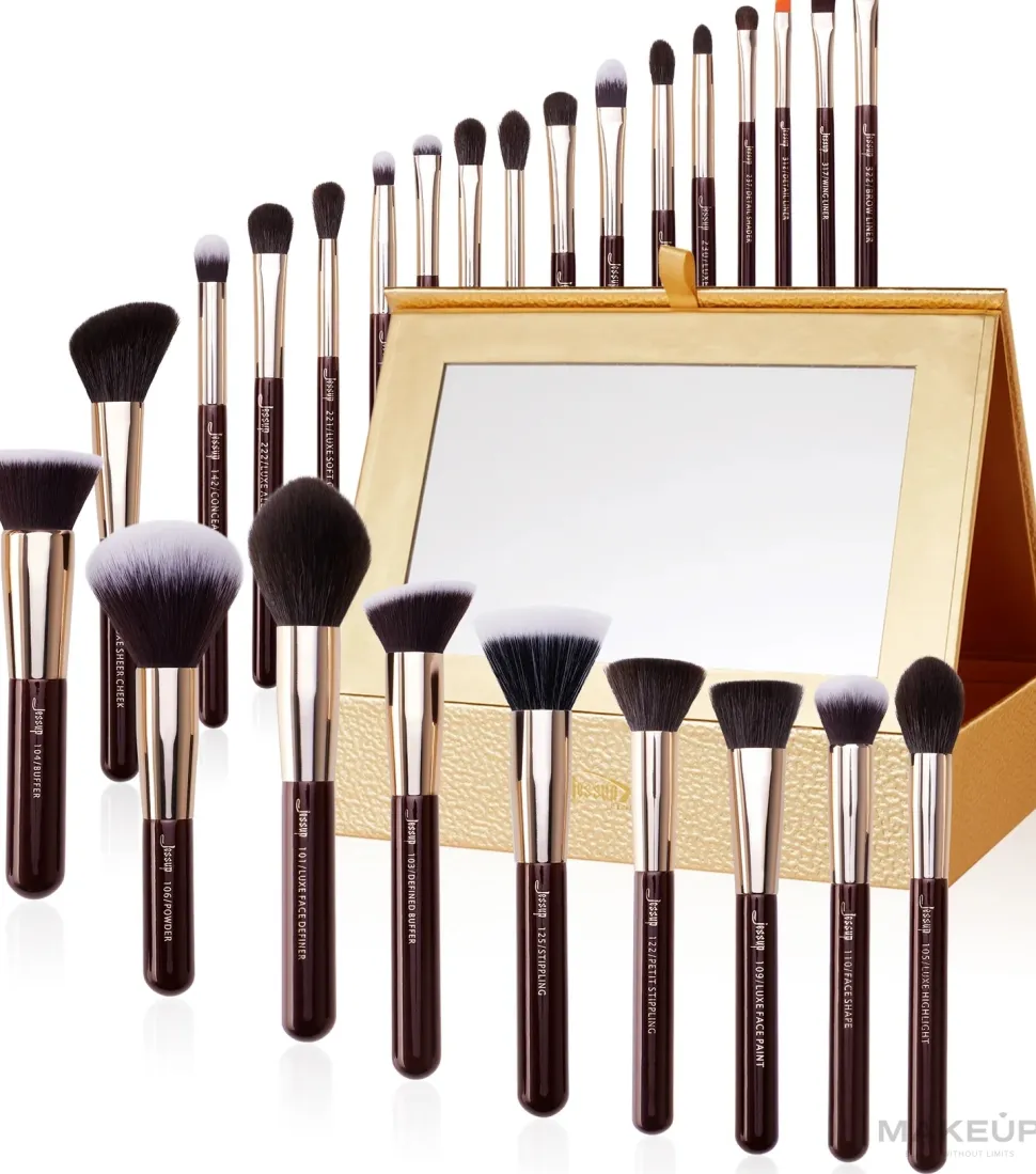 Make-up-Pinsel-Set T285 25-tlg.