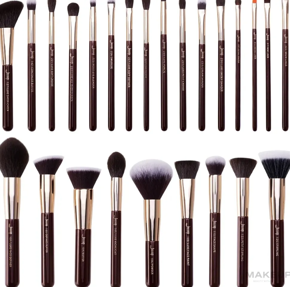 Make-up-Pinsel-Set T285 25-tlg.