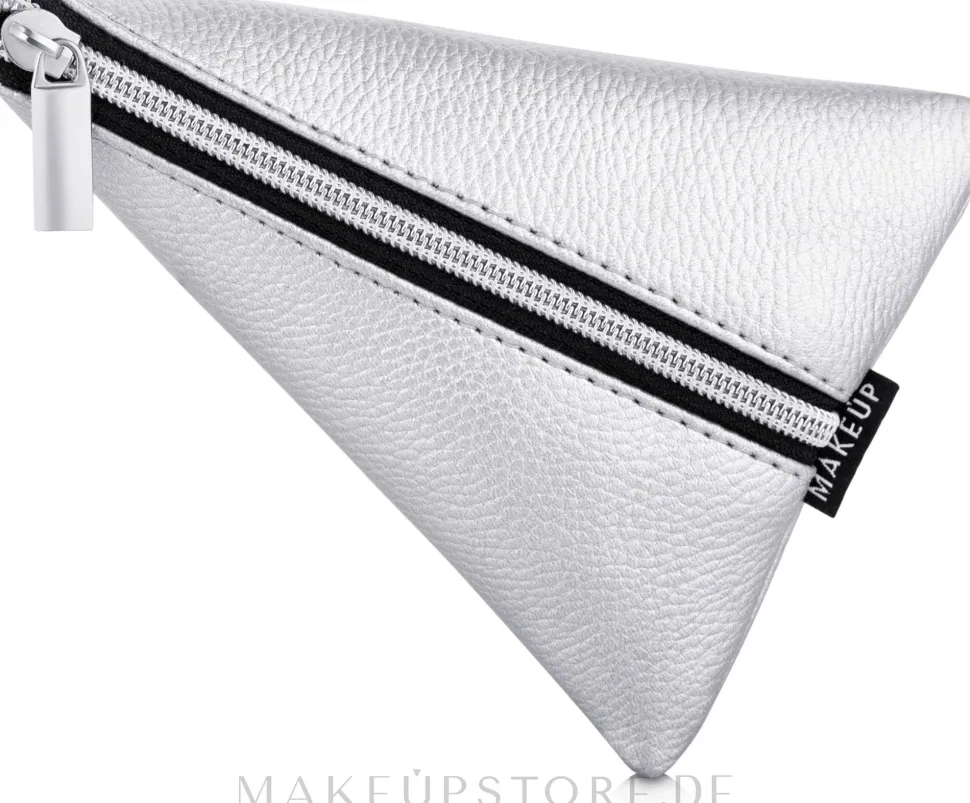 Maniküre-Etui Manicure triangle silbern
