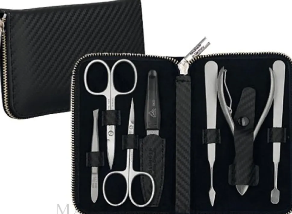 Maniküre-Set im Reißverschlussetui, 7-teilig