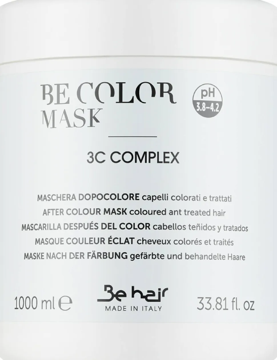 Maske für coloriertes Haar mit Kaviar und Keratin