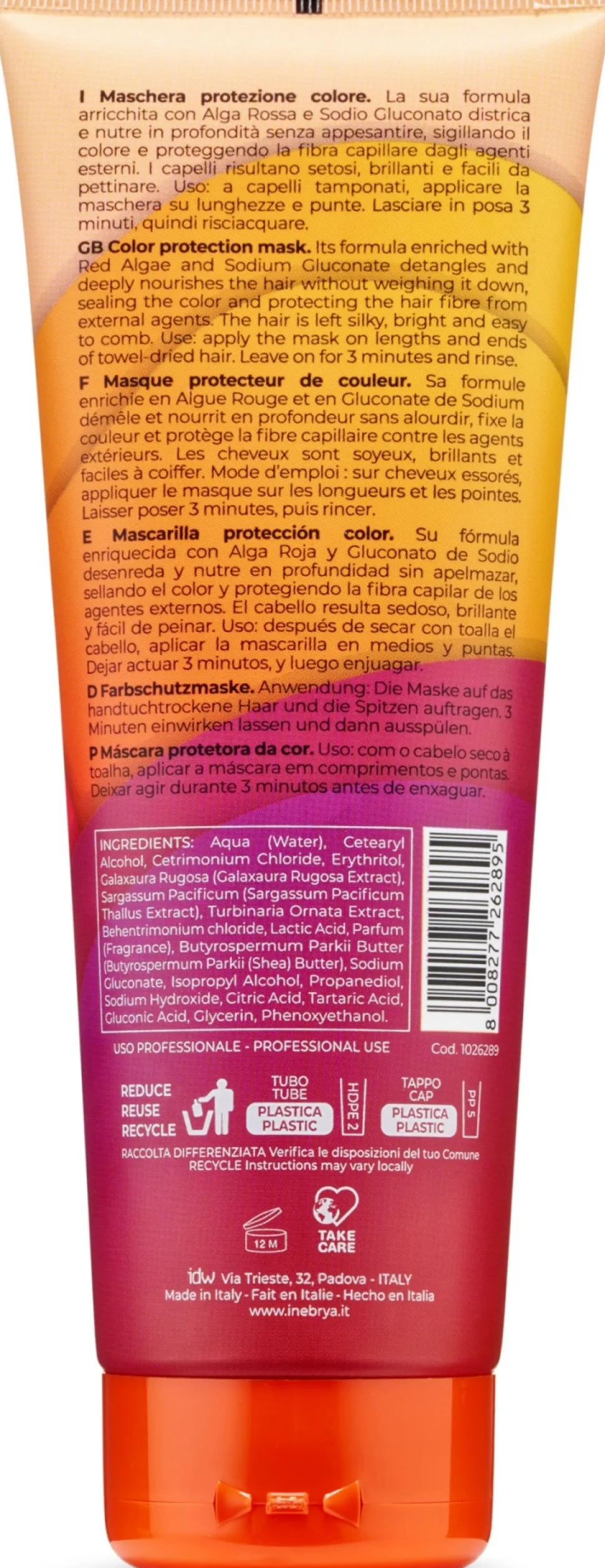 Maske für gefärbtes Haar