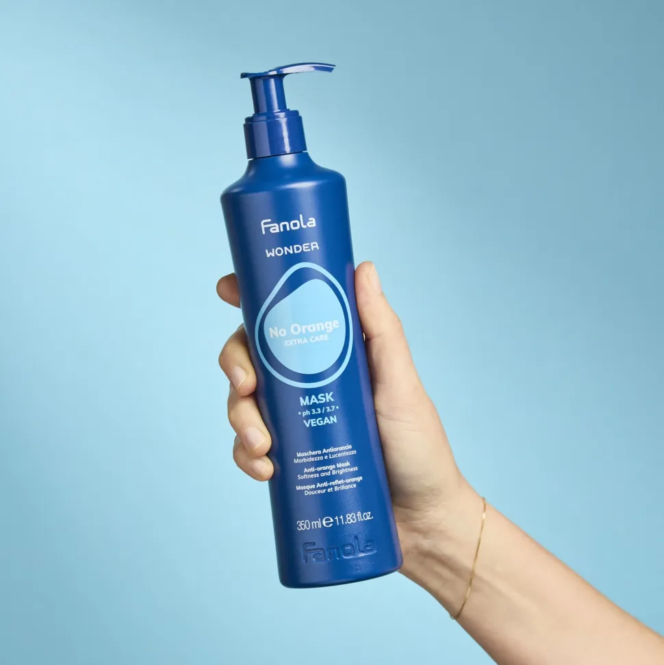 Maske zur Neutralisierung von Kupfer- und Orangetönen