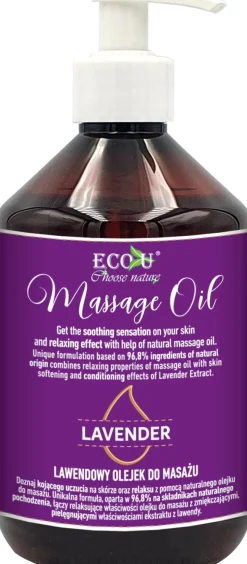 Massageöl mit Lavendelextrakt