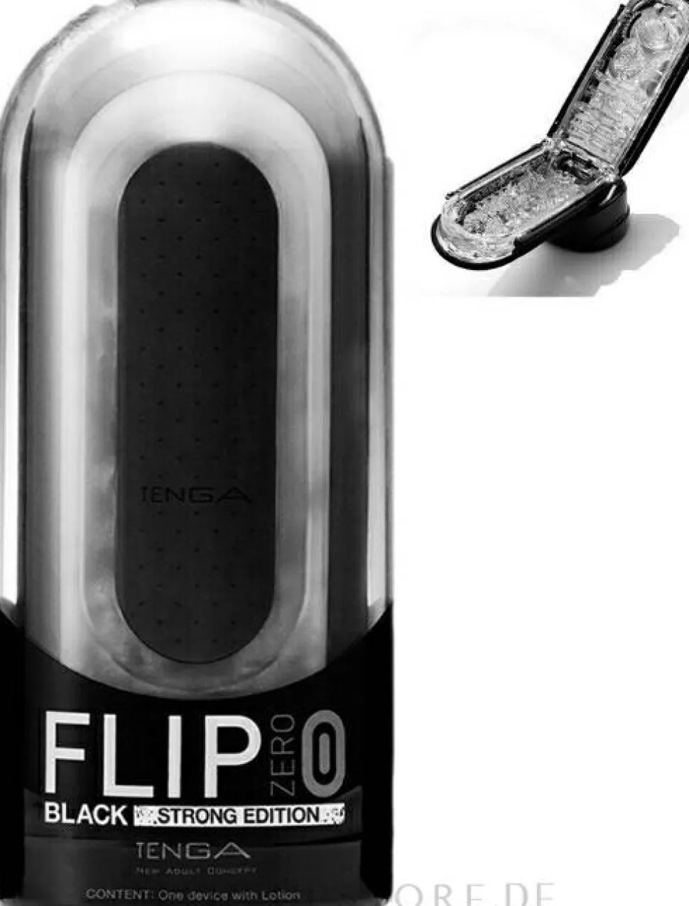Masturbator mit futuristischem FLIP-System schwarz