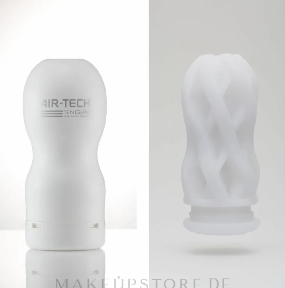 Masturbator mit Vakuumeffekt weiß