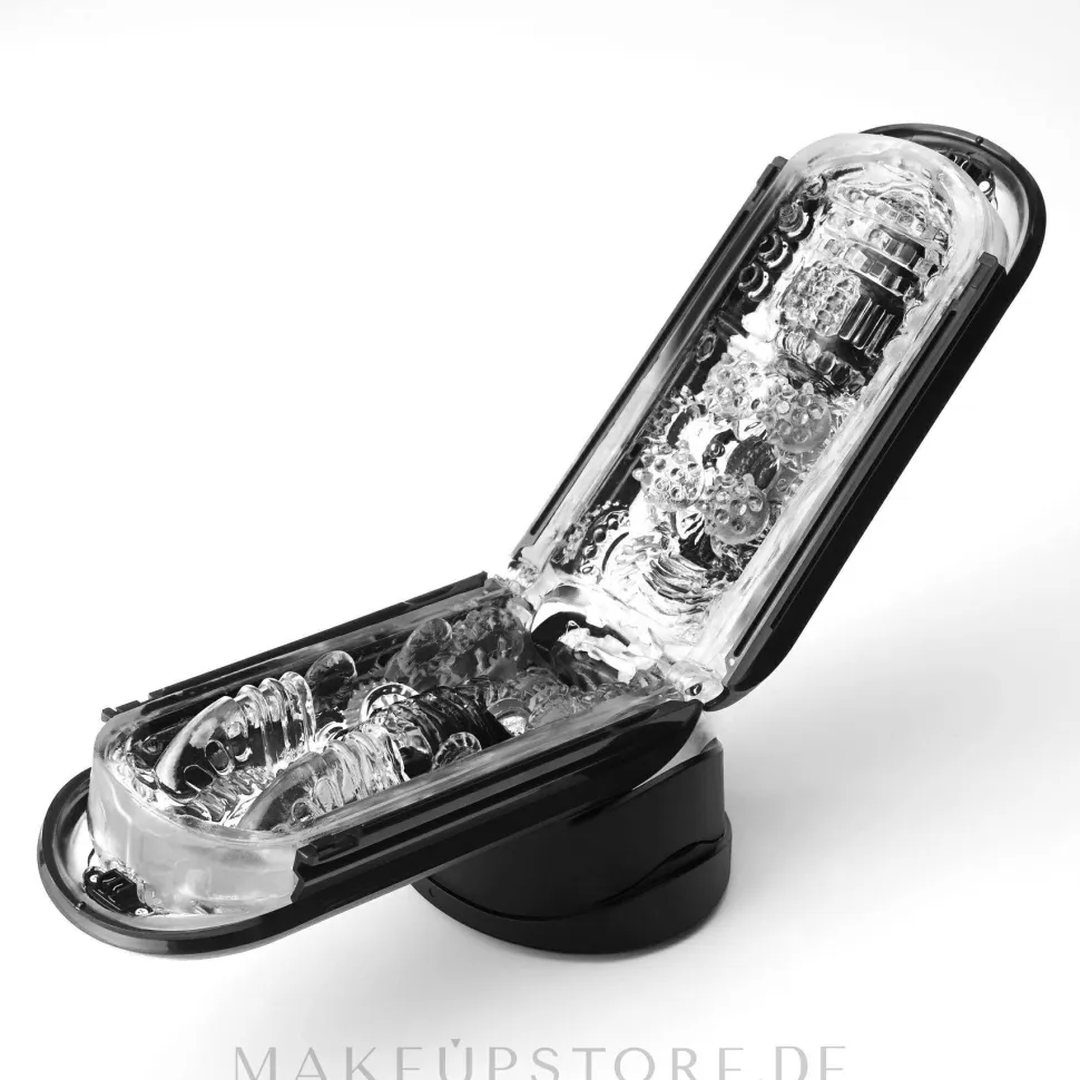 Masturbator mit variabler Intensität 18x7.5 schwarz