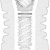 Masturbator silber-weiß