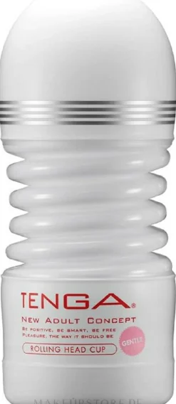Masturbator silber-weiß