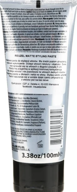 Matte Haarstylingpaste