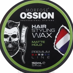 Mattierendes Haarwachs