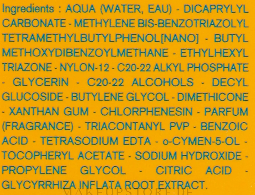 Mattierendes und feuchtigkeitsspendendes Sonnenchutzfluid für das Gesicht SPF 50+