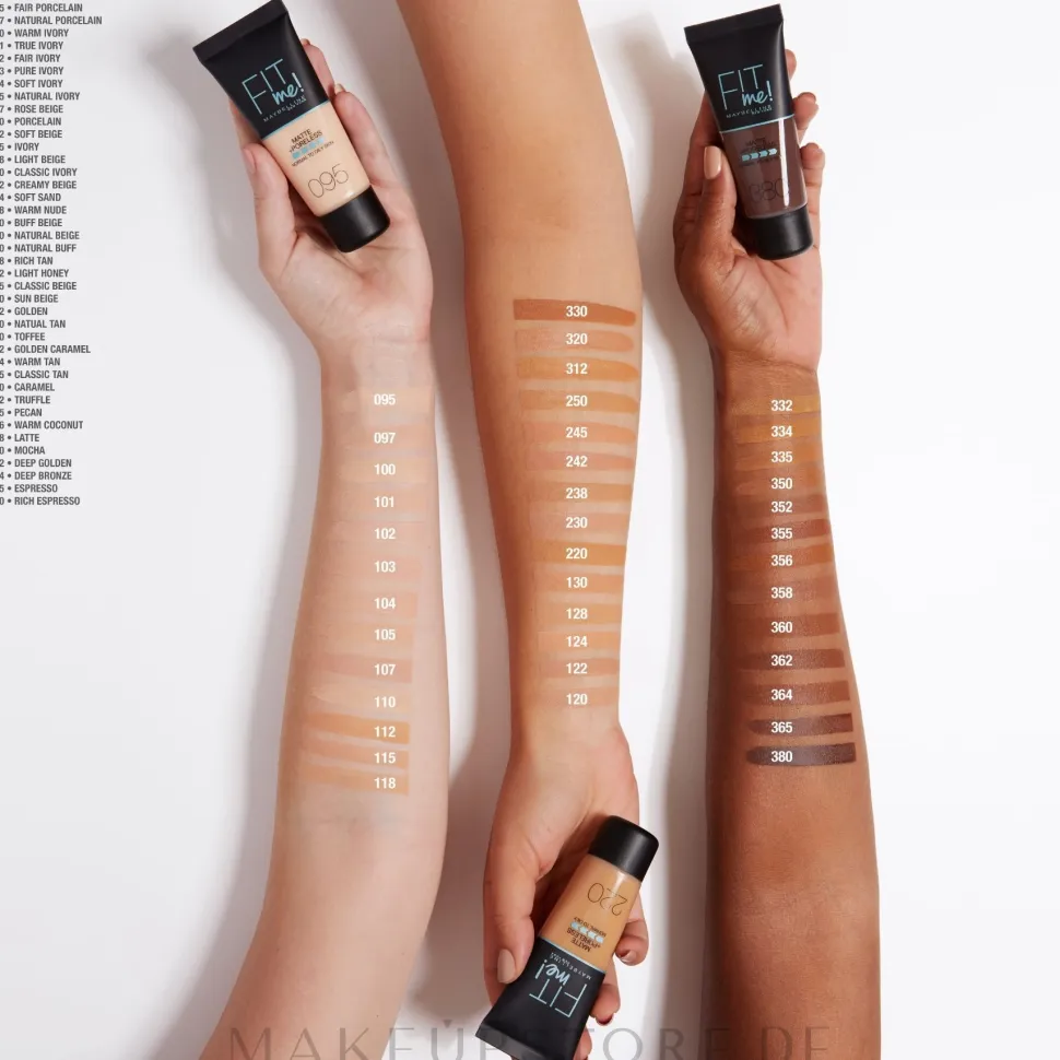 Maybelline Fit Me Matte Poreless Foundation