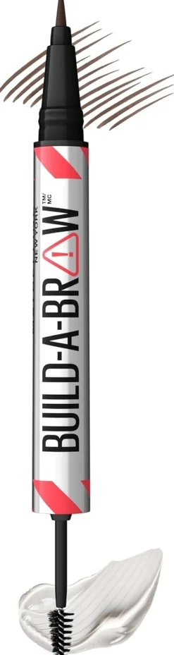Maybelline New York Build-A-Brow 2-in-1 Brow Pen & Sealing Gel