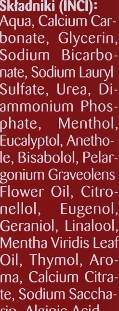 Medizinisches Zahncreme-konzentrat für Zähne, Zahnfleisch und Zunge