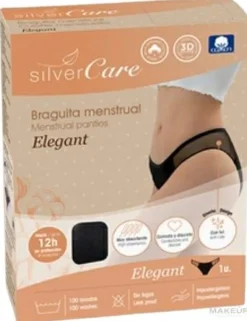 Menstruationshöschen Silver Care. Elegant