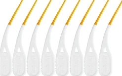 Metallfreie Interdentalbürsten, Größe XS/S, 1,2/2 mm, orange