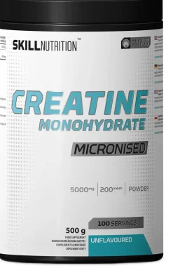 Mikronisiertes Kreatinmonohydrat ohne Geschmackszusätze