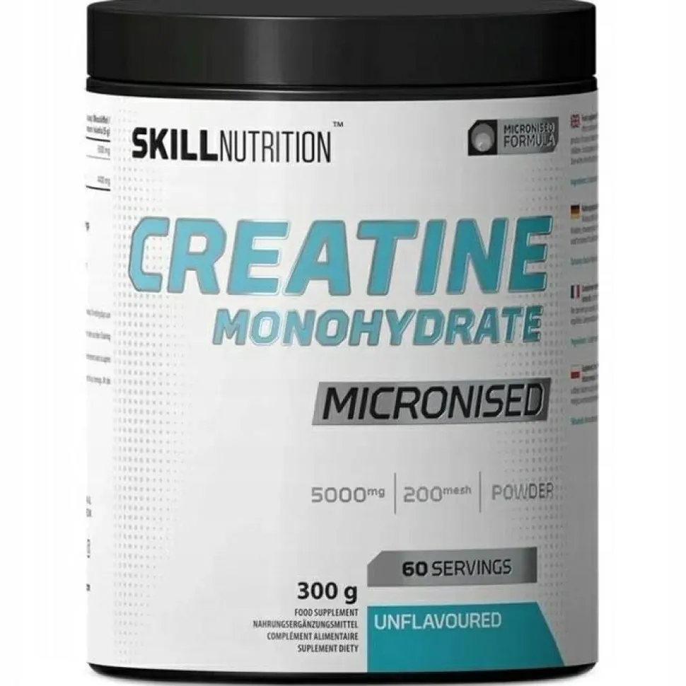 Mikronisiertes Kreatinmonohydrat ohne Geschmackszusätze