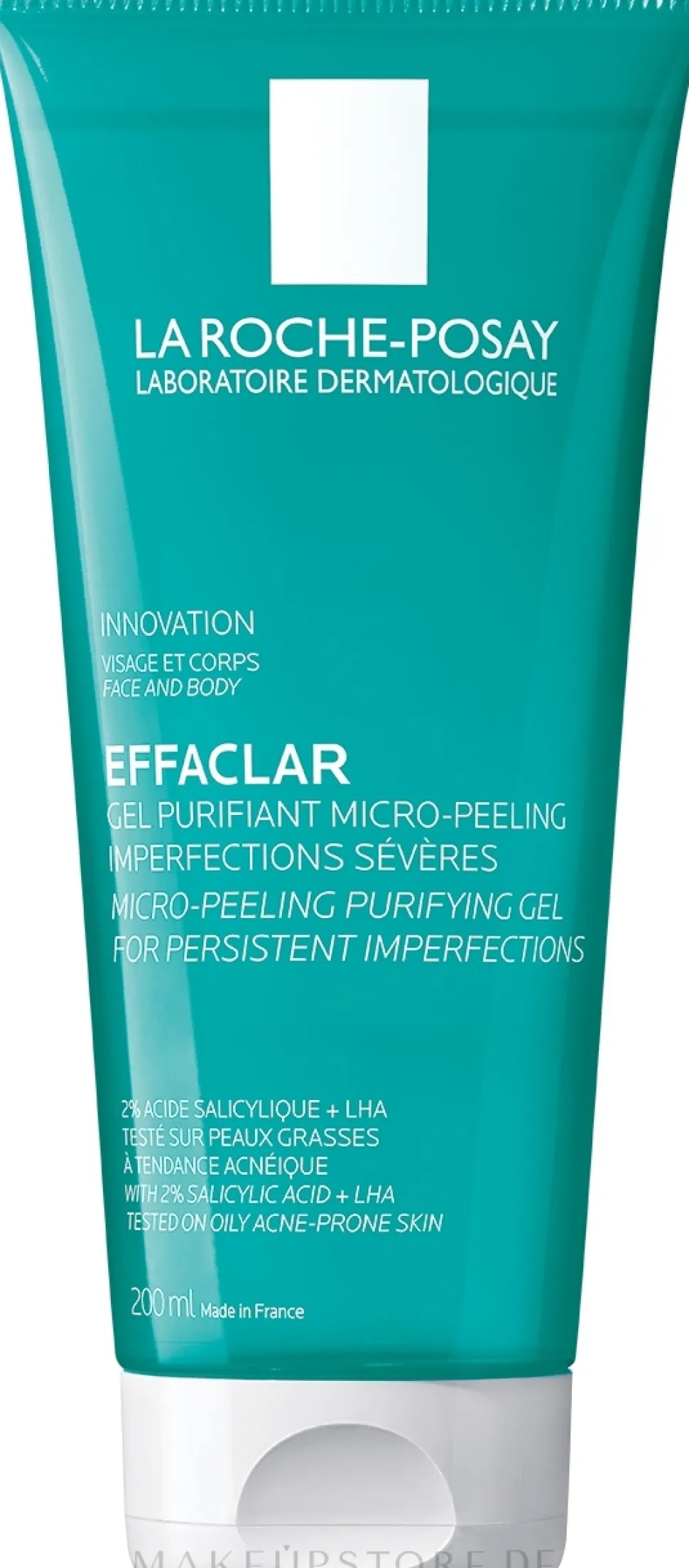 Mikro-Peeling Reinigungsgel für Gesicht und Körper bei starken Unreinheiten