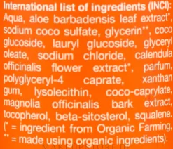 Mildes pflegendes Shampoo für Kinder mit Ringelblumenextrakt