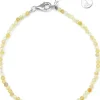 Mineralienarmband mit gelbem Opal