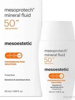 Mineralische getönte Flüssigkeit SPF 50+