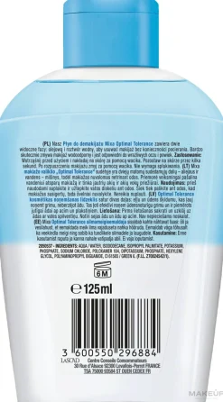Mixa Optimal Tolerance Bi-Phase Cleanser