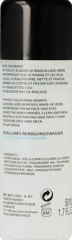 Mizellen-Reinigungswasser