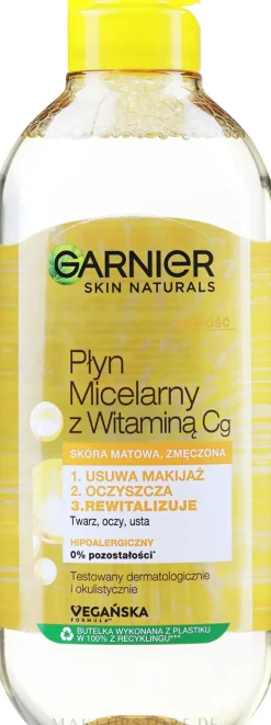 Mizellenwasser mit Vitaminen