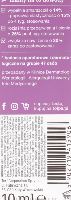 Modellierende Augencreme gegen Falten und dunkle Ringe 50+