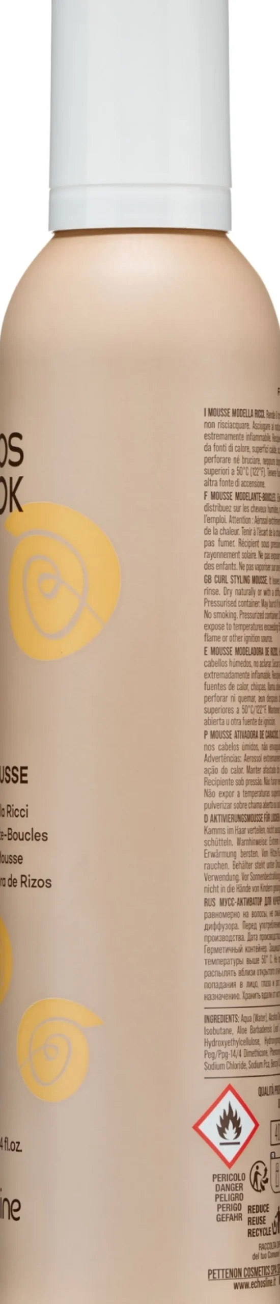 Mousse-Aktivator für lockiges Haar