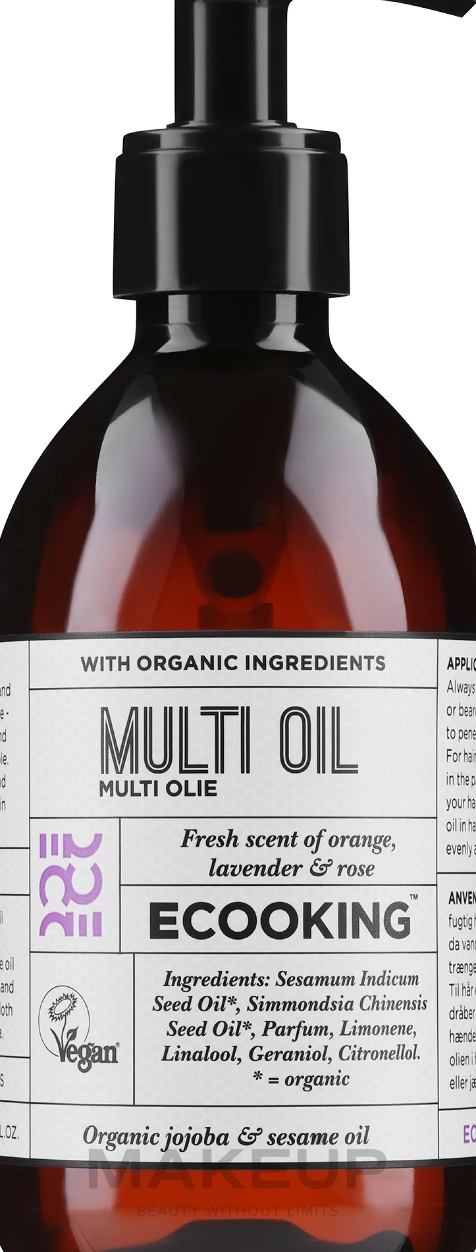 Multifunktionales Bio-Öl mit Lavendel- und Orangenduft