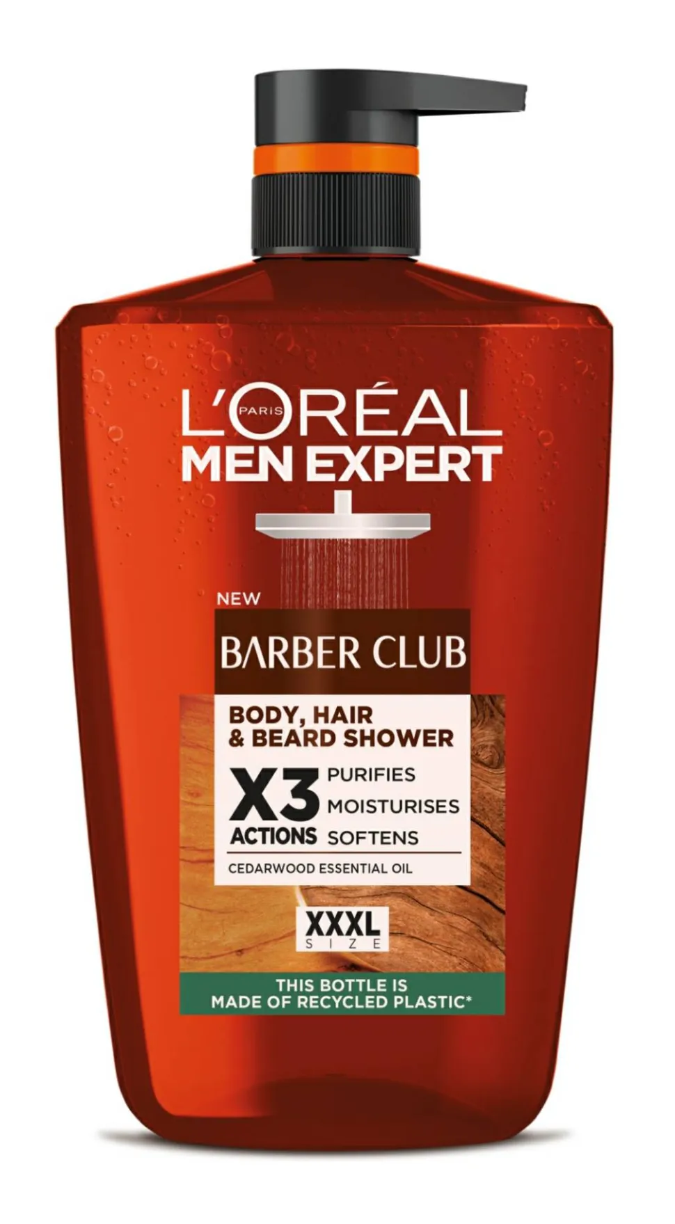 Multifunktionales Gel für Körper, Haare und Bart