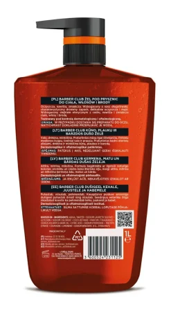 Multifunktionales Gel für Körper, Haare und Bart