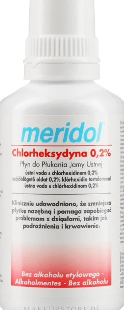 Mundwasser mit Chlorhexidin