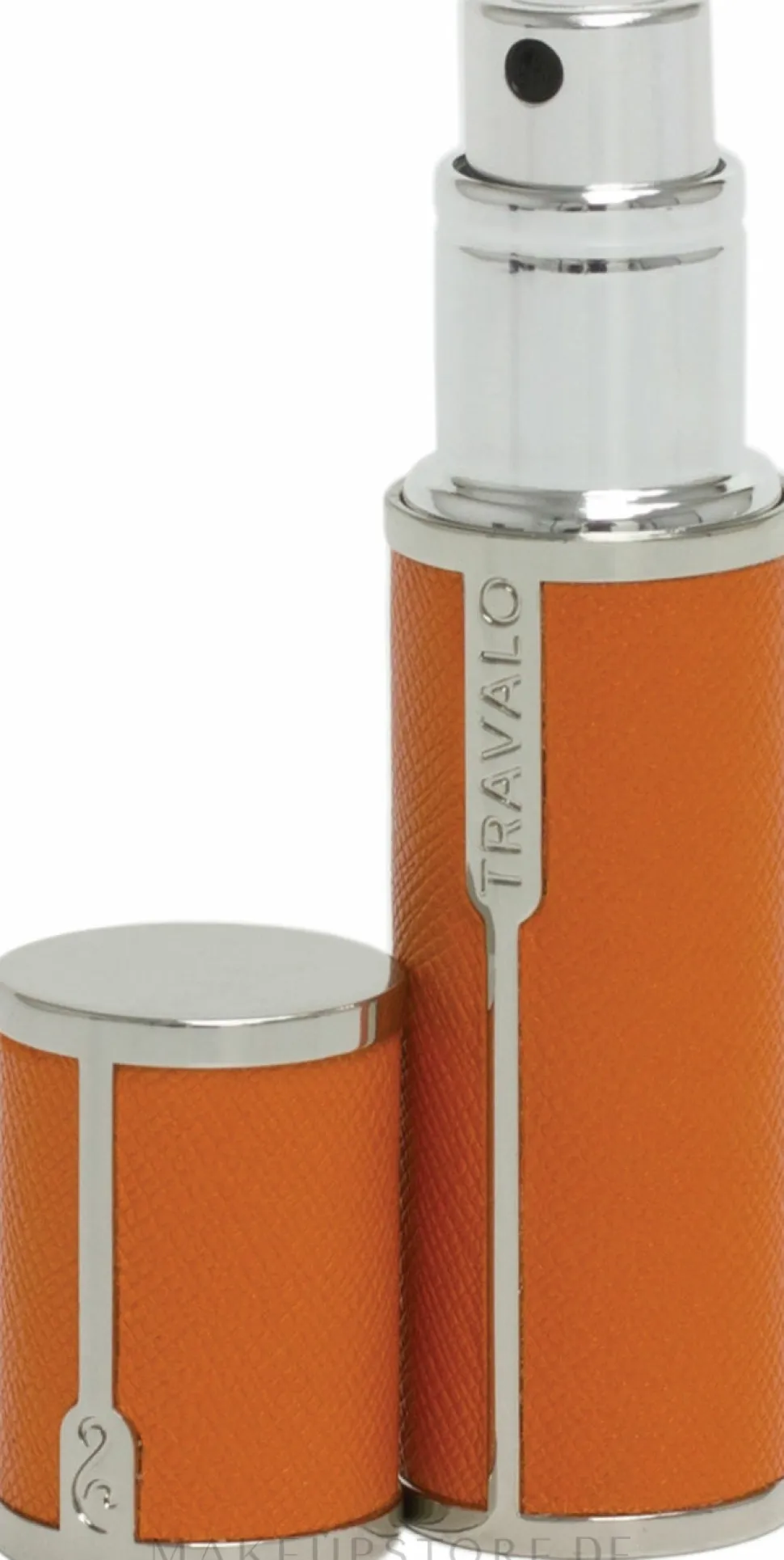 Nachfüllbarer Parfümzerstäuber orange