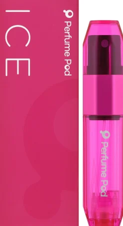 Nachfüllbarer Parfümzerstäuber rosa