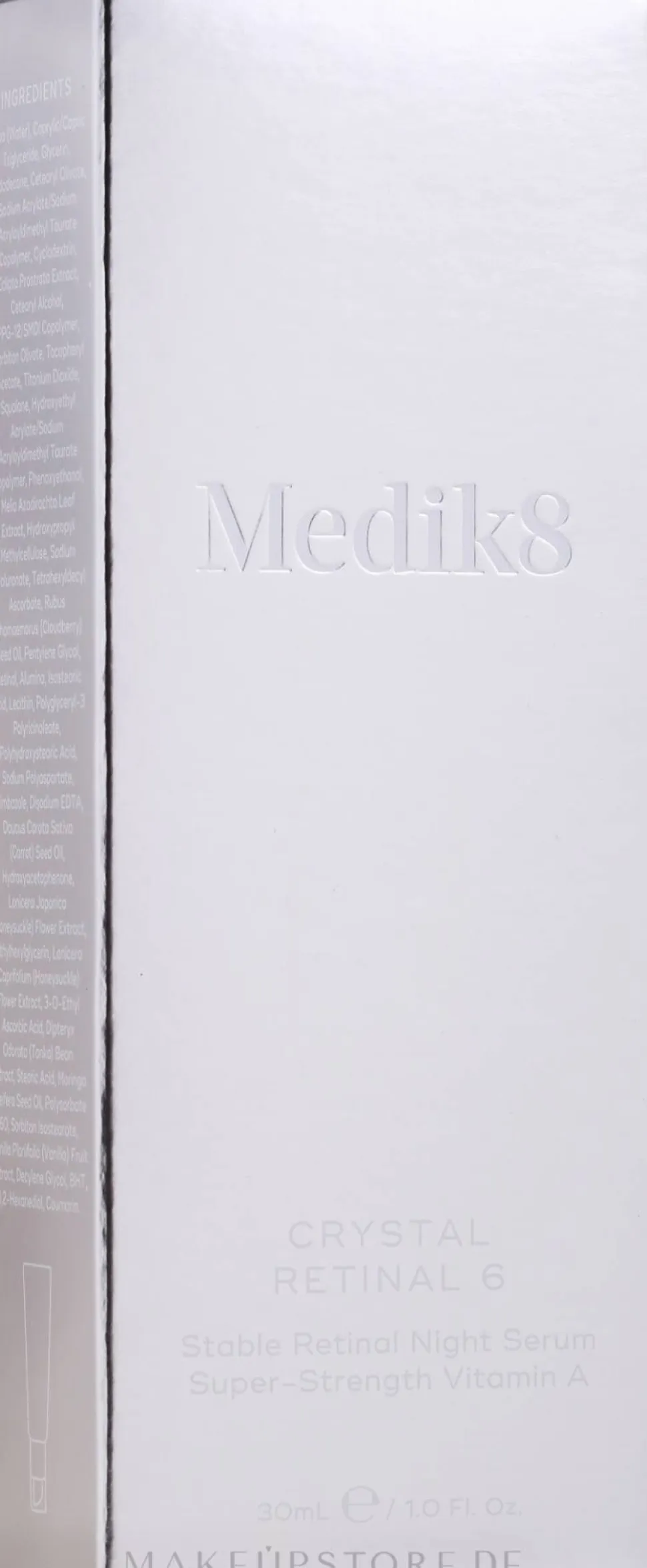 Nachtcreme-Serum für das Gesicht mit Vitamin A 0,06%