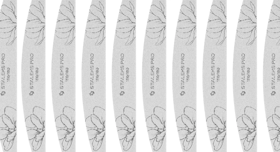 Nagelfeilen-Set, Körnung 150/180, 25 Stk.