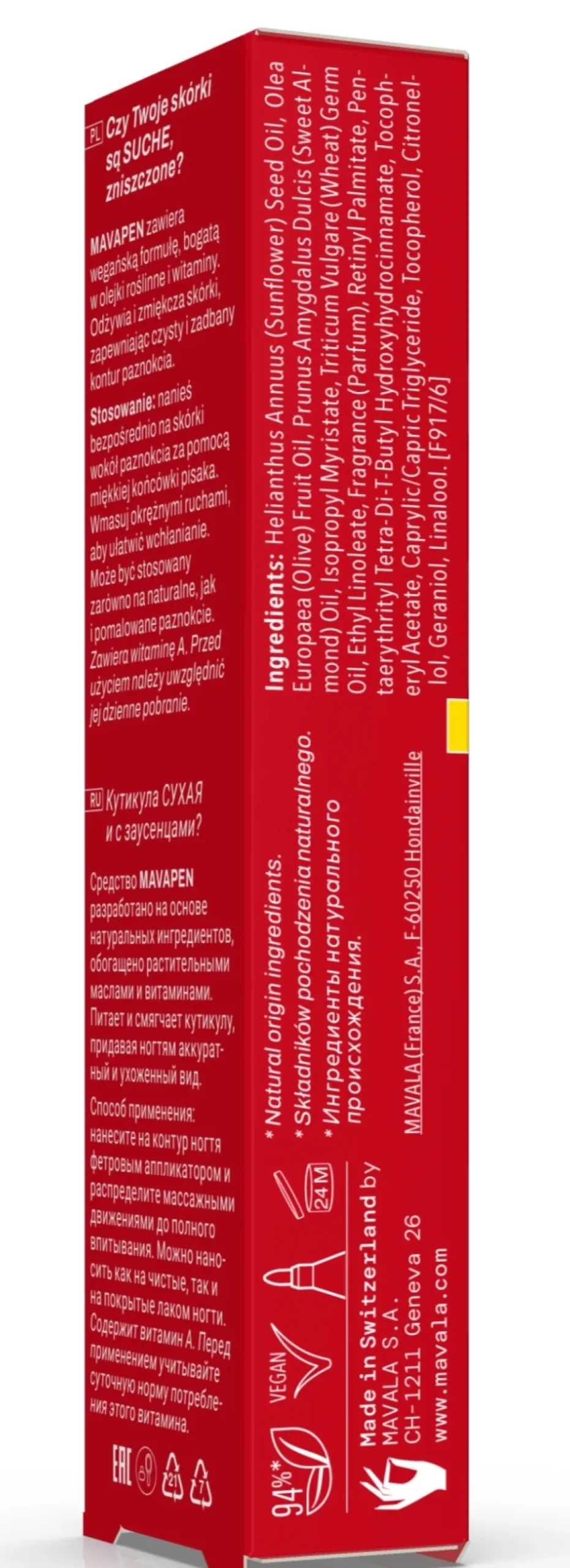Nagelhautöl in Bleistift