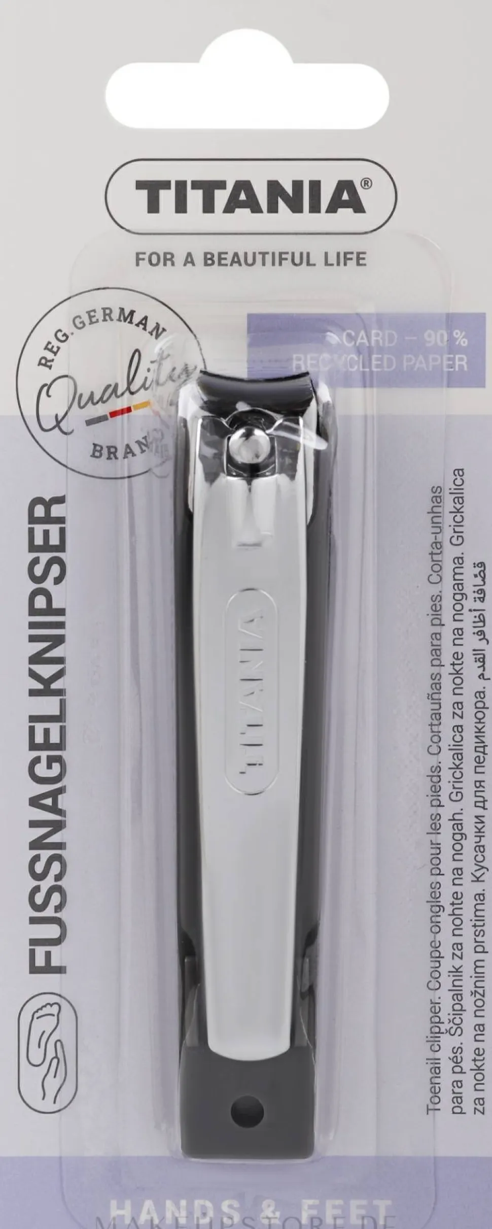 Nagelknipser 1052/6 grau