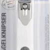 Nagelknipser weiß mit grau