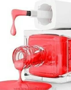 Nagellack mit Geleffekt