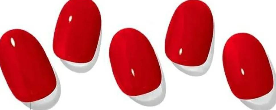 Nagellack-Aufkleber-Set