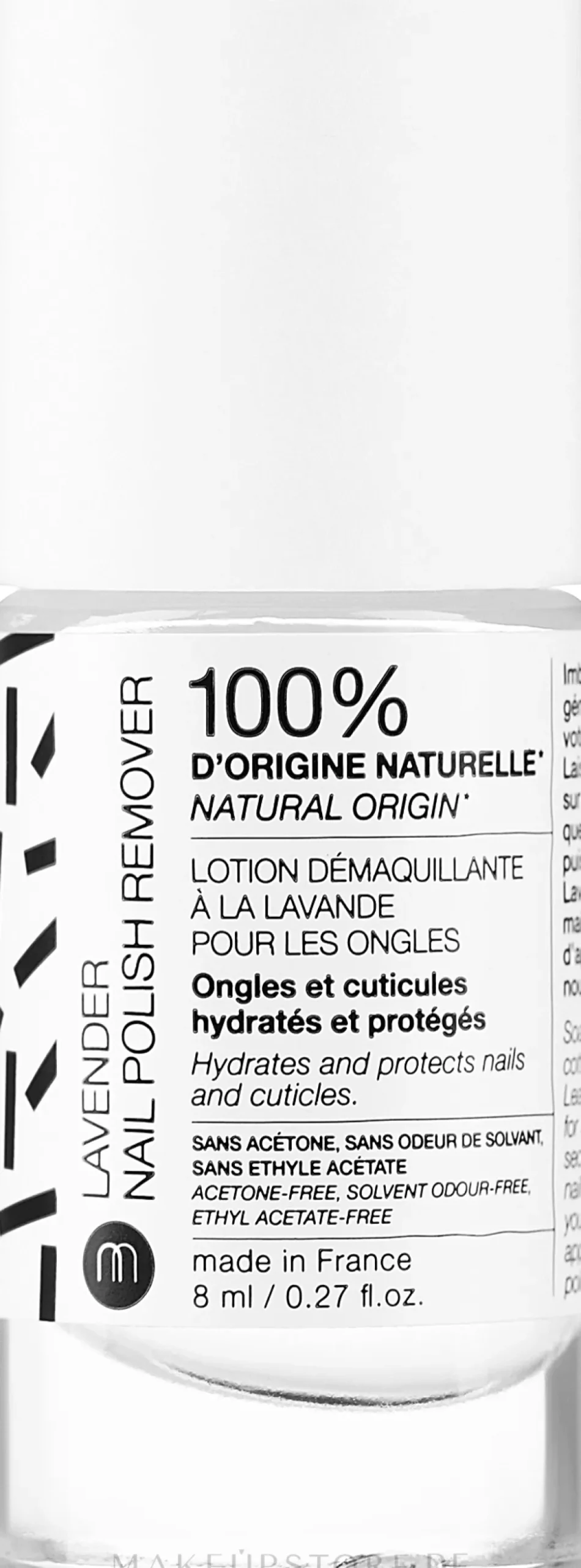 Nagellackentferner mit Lavendel